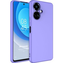 Microsonic Tecno Spark 9 Pro Kılıf Groovy Soft Lila