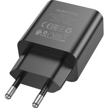 Borofone Usb-C Duvar Tipi Şarj Cihazı PD20W Şarj Kafa USB 20W Çıkış 79 x 41 x 26MM BA71A