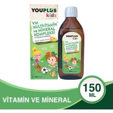 Youplus Kids Multi Vitamin ve Mineral  Kompleksi 150 ML Şurup - Abdi İbrahim