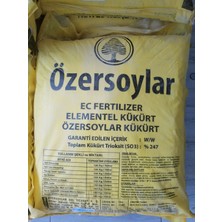 Özersoylar Elementel Toz Kükürt 25 Kg