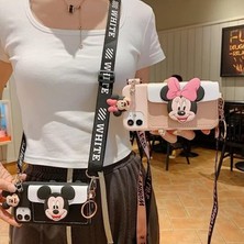 Zethus Mickey ve Minnie IPHONE12PRO Kartlıklı Cep Telefonu Kılıfı (Yurt Dışından)