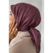 Sima Eşarp Gül Kurusu Silk Home Shiny Eşarp