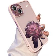 Zehraa 3D Rose IPHONE14 Şok Emilimi ve Darbeye Dayanıklı Apple Cep Telefonu Kılıfı (Yurt Dışından)