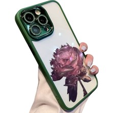 Zethus 3D Rose IPHONE14 Pro Şok Emici ve Darbeye Dayanıklı Apple Cep Telefonu Kılıfı (Yurt Dışından)