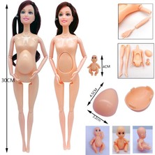 Zehraa Hamile Karnına Sahip Barbie Bebek (Yurt Dışından)