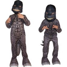 Zehraa Cadılar Bayramı Godzilla Canavar Onesie Mutlu Insanlar Partisi (Yurt Dışından)