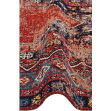 Eko Halı Anadolu Kilim And 04 Multy Anadolu Antik Desenli Yıkanabilir Kaymaz Tabanlı Etnik Kilim