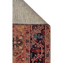 Eko Halı Anadolu Kilim And 01 Multy Anadolu Antik Desenli Yıkanabilir Kaymaz Tabanlı Etnik Kilim