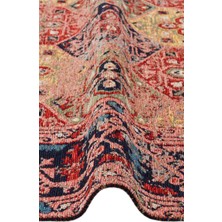 Eko Halı Anadolu Kilim And 01 Multy Anadolu Antik Desenli Yıkanabilir Kaymaz Tabanlı Etnik Kilim