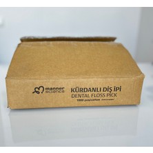 Manner Science Kürdanlı Diş Ipi