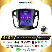 Navistar Ford Focus Tesla 4gb + 64GB 2012-2018 Model Kablosuz Carplay Nav