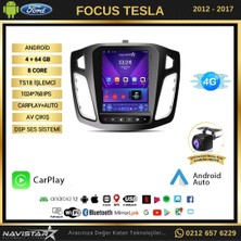 Navistar Ford Focus Tesla 4gb + 64GB 2012-2018 Model Kablosuz Carplay Nav