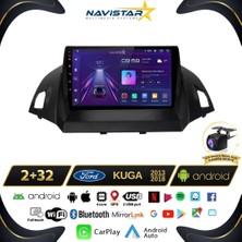 Navistar Ford Kuga 2+32GB Android 13 Kablosuz Carplay 2013-2018 Navigasyo