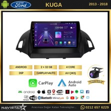 Navistar Ford Kuga 2+32GB Android 13 Kablosuz Carplay 2013-2018 Navigasyo