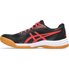 Asics Upcourt 5 Erkek Siyah-Kırmızı Voleybol