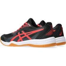 Asics Upcourt 5 Erkek Siyah-Kırmızı Voleybol