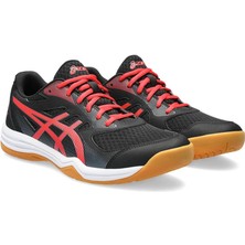 Asics Upcourt 5 Erkek Siyah-Kırmızı Voleybol