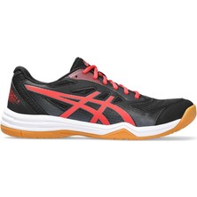 Asics Upcourt 5 Erkek Siyah-Kırmızı Voleybol