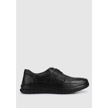 Eclipse Siyah Deri Erkek Ayakkabı