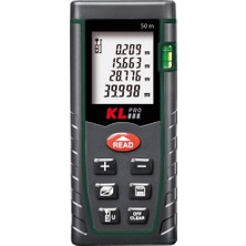 KL Pro  KLLZM50 50 Mt Profesyonel Lazer Metre - Lazer Mesafe Ölçer