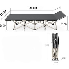 Begin Power Katlanabilir Portatif Kampet Kamp Yatağı Şezlong