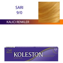 Wella Koleston Single Tüp Boya Saç Boyası Sarı 9/0