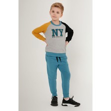 Rolypoly Erkek Çocuk Gri Eşofman Takımı