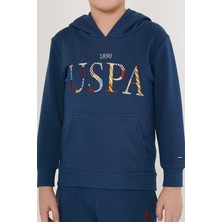 U.S. Polo Assn. Flat Mavi Erkek Çocuk Eşofman Takımı