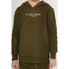 U.S. Polo Assn. Beautiful Koyu Yeşil Erkek Çocuk Eşofman Takımı