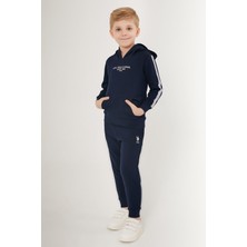 U.S. Polo Assn. Beautiful Bordo Erkek Çocuk Eşofman Takımı