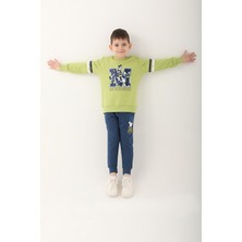 Mickey Mouse D4820-3 Erkek Çocuk Eşofman Takımı Kırmızı