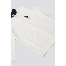 U.S. Polo Assn. Krem Çıtçıtlı Bebek 3'lü Takım