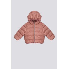 U.S. Polo Assn. Pudra İçi Tüylü Şişme Bebek Mont