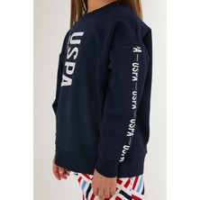 U.S. Polo Assn. Lacivert Kız Çocuk Eşofman Takımı