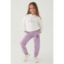 RolyPoly City Beyaz Kız Çocuk Eşofman Takımı