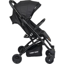 Tommybaby Golf Kabin Bebek Arabası Black Kabin Boy