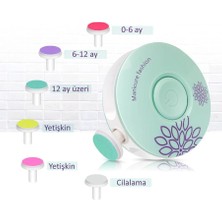 Organiflex Bebek ve Yetişkinler İçin Premium 6 Başlıklı Tırnak Bakım Cihazı