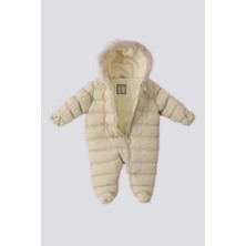 U.S. Polo Assn. Lacivert Içi Polar Kozmonot Bebek Mont