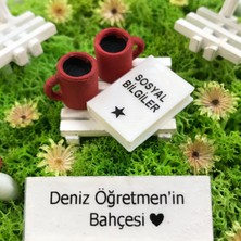 Paspasın Bahçeleri Kişiye Özel Sosyal Bilgiler Öğretmenine Teraryum - Güneşli Bahçeler Serisi