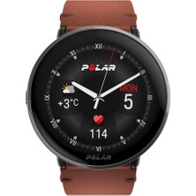 Polar Ignite 3 Fitness ve Yaşam Saati Titanium Lthr Brnz M/l