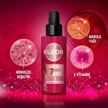 Elidor Isı İle Aktifleşen Keratin Bakım Kürü Brezilya Keratin Terapisi Hidrolize Keratin Marula Yağı E Vitamini 90 ml x2