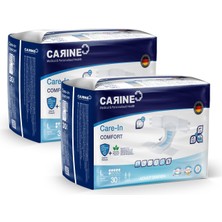 Carine Comfort Yetişkin Hasta Bezi Large Beden 30 x 2 Adet