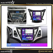 Navistar Hyundai Elantra Tesla 4gb + 64GB 2012-2015 Model Kablosuz Carpla