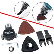 Rox Wood 0191 Taşlama Motorları Için Çok Amaçlı Salınım Alet Adaptörü