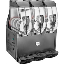 Remta Royal Üçlü 12+12+12 Lt Slush Soğutucu Buzlaş Karlamaç Makinesi - RMT-ST26