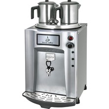 Remta Premium Jumbo 23 Litre Iki Demlikli Çay Makinesi - Gri