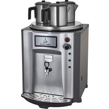 Remta Premium Jumbo 40 Litre Üç Demlikli Çay Makinesi - Gri