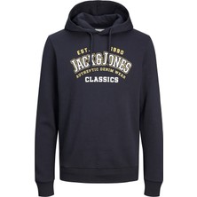 Jack & Jones Erkek Kapşonlu Sweatshirt 12233597