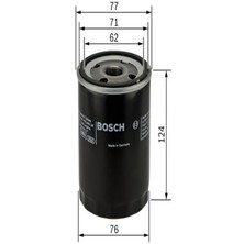 Bosch 0451103259 Yag Filtresi Escort 98-00 Mondeo I / Iı 92-00 Focus I 98-05 1.6 / 1.8 / 2.0 Fiesta Iıı / Iv 1.6 / 1 (WA895638)
