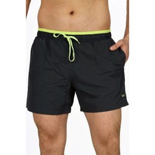 Enrıco Ferry Erkek Antrasit Palermo Kumaş Cepli Çabuk Kuruma Özellikli Deniz Şortu EDY2156